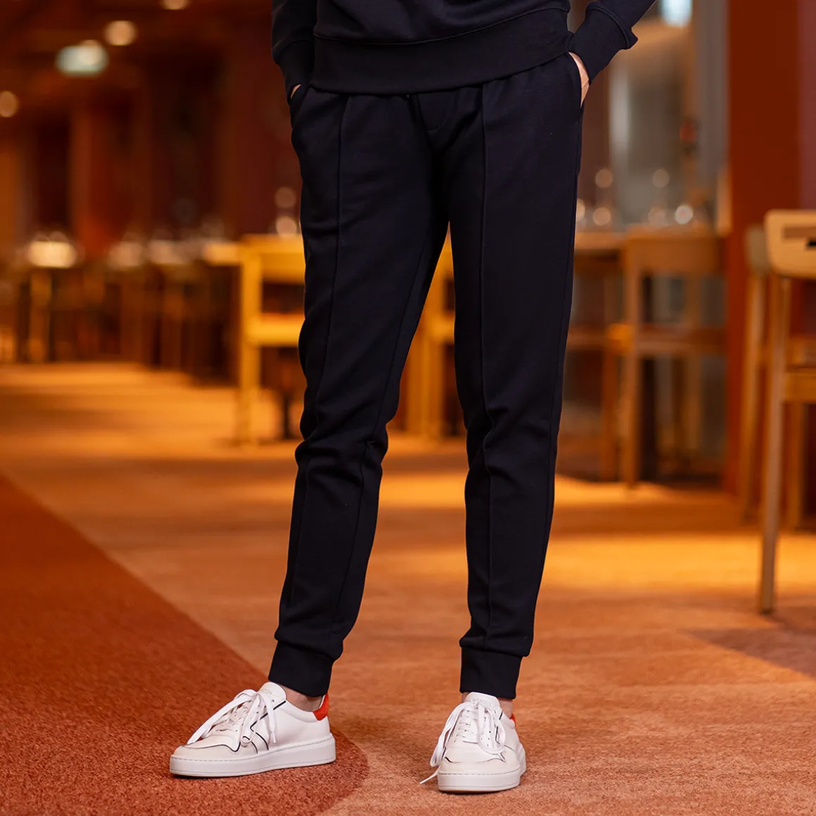 Roland-Garros Jupes, Robes & Pantalons | Pantalons & Shorts-Bas de jogging Essentiels Unisexe - Marine