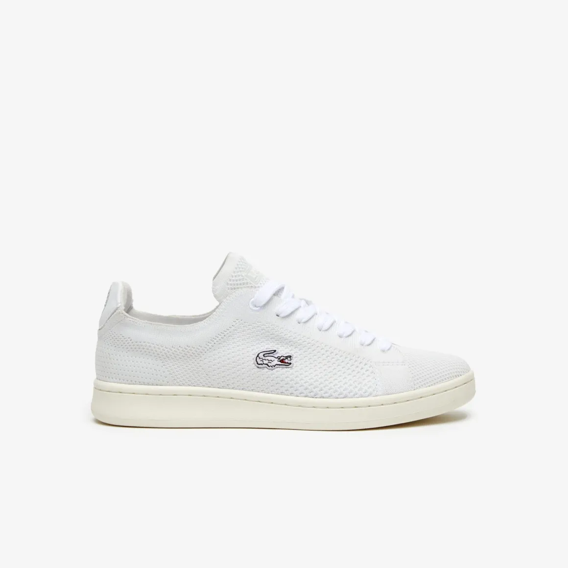Roland-Garros Chaussures & Chaussettes | Chaussures & Chaussettes-Baskets Carnaby Piquée Femme Lacoste pour - Blanc