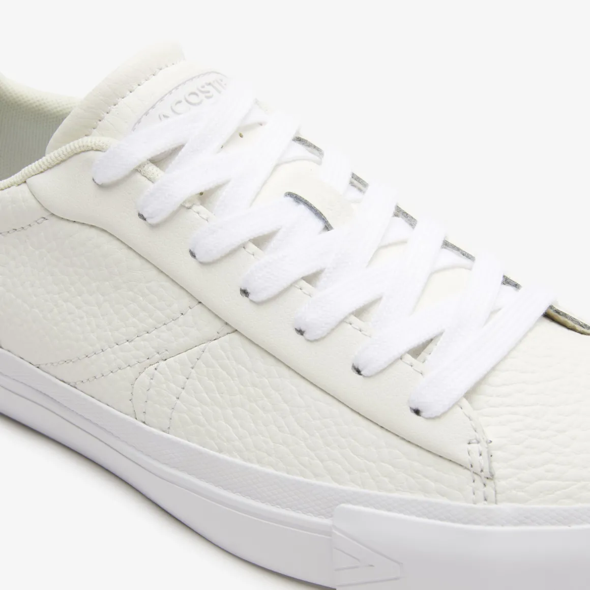 baskets_l_lacoste_femme_pour_rolandgarros__blanc_vert_2.webp Roland-Garros Chaussures & Chaussettes | Chaussures & Chaussettes-Baskets L006 Lacoste femme pour - Blanc Vert