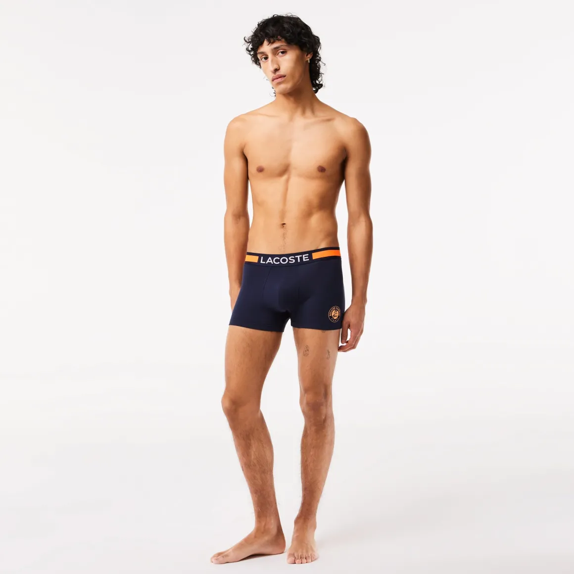 Roland-Garros Sous-vêtements-Boxer Hommes Lacoste x - Marine