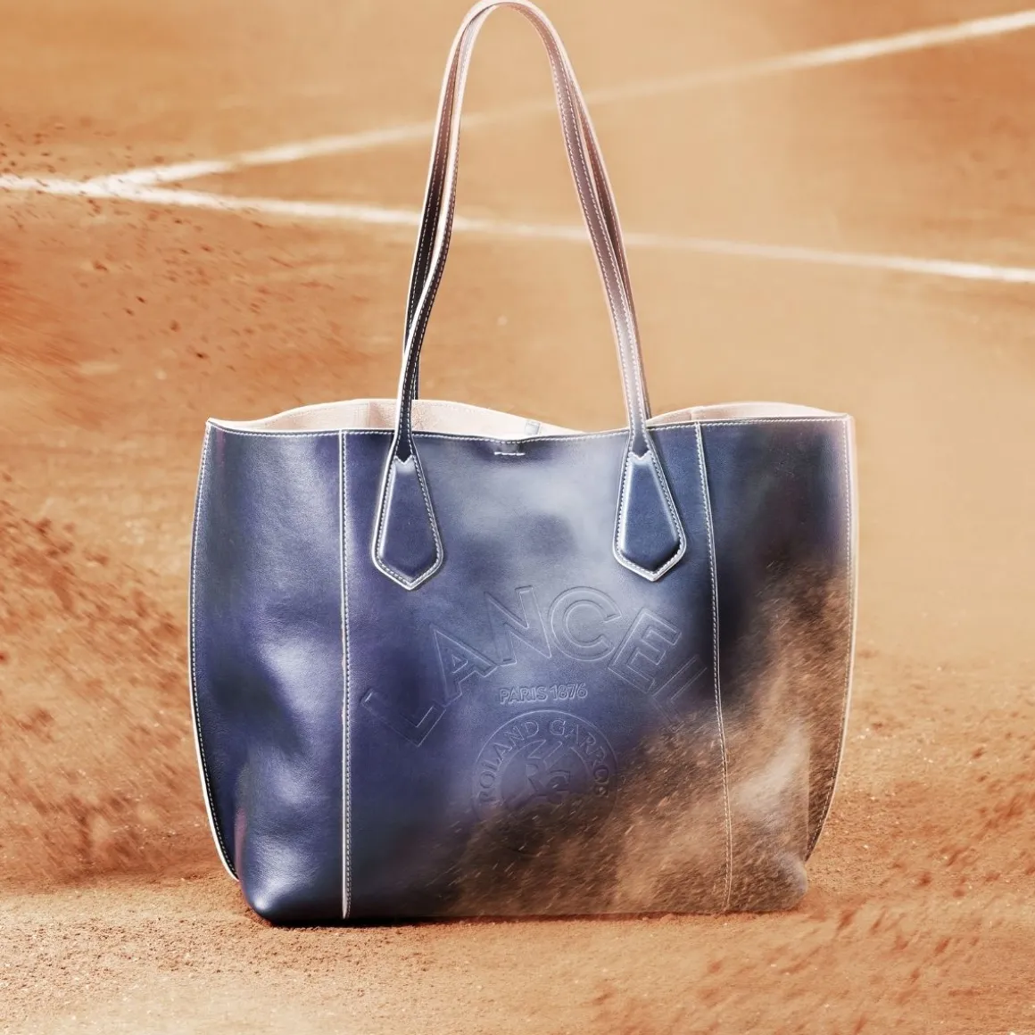 Roland-Garros Totebags & Sacs À Main | Sacs-Cabas Lancel pour - Marine