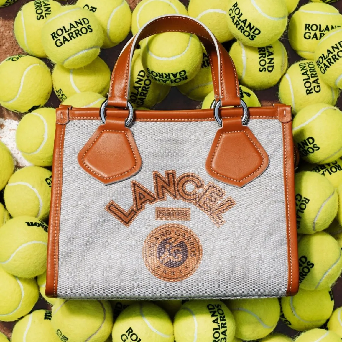 Roland-Garros Totebags & Sacs À Main | Sacs-Cabas zippé Lancel pour - Terre battue