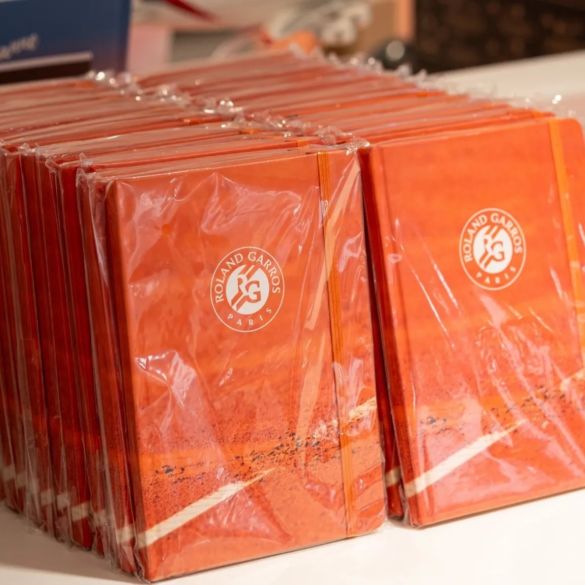 Roland-Garros Papeterie | Accessoires-Carnet imprimé terrain - Terre Battue