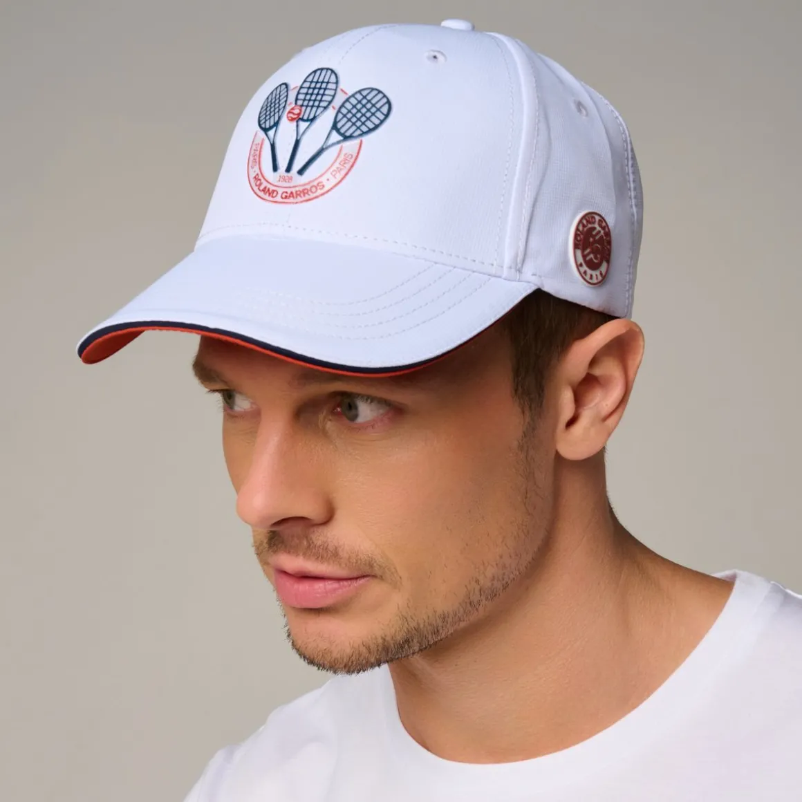 Roland-Garros Casquettes & Chapeaux | Casquettes & Chapeaux-Casquette Golf ADN - Blanc