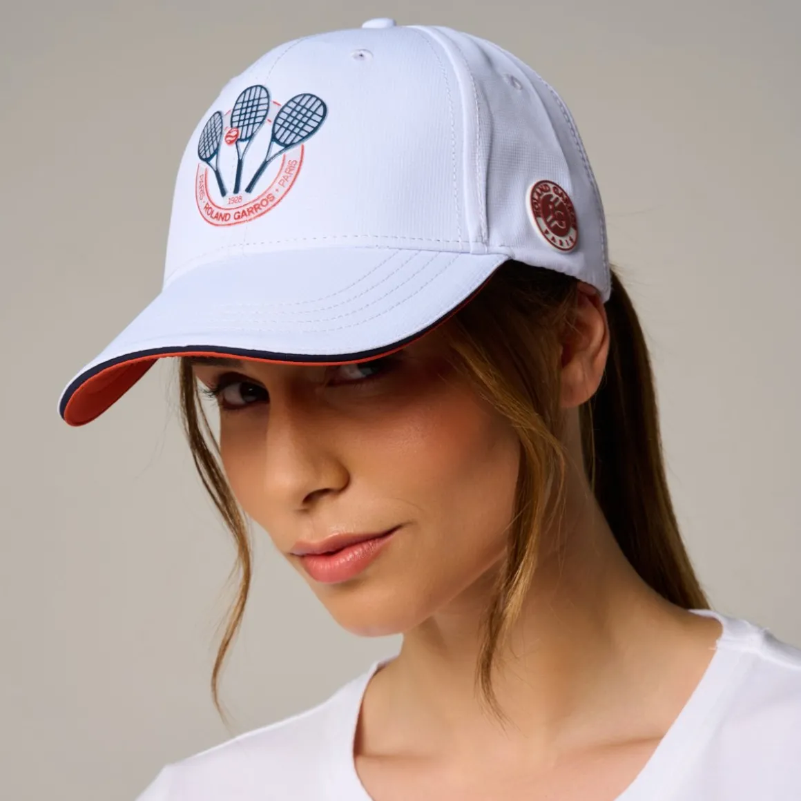 Roland-Garros Casquettes & Chapeaux | Casquettes & Chapeaux-Casquette Golf ADN - Blanc