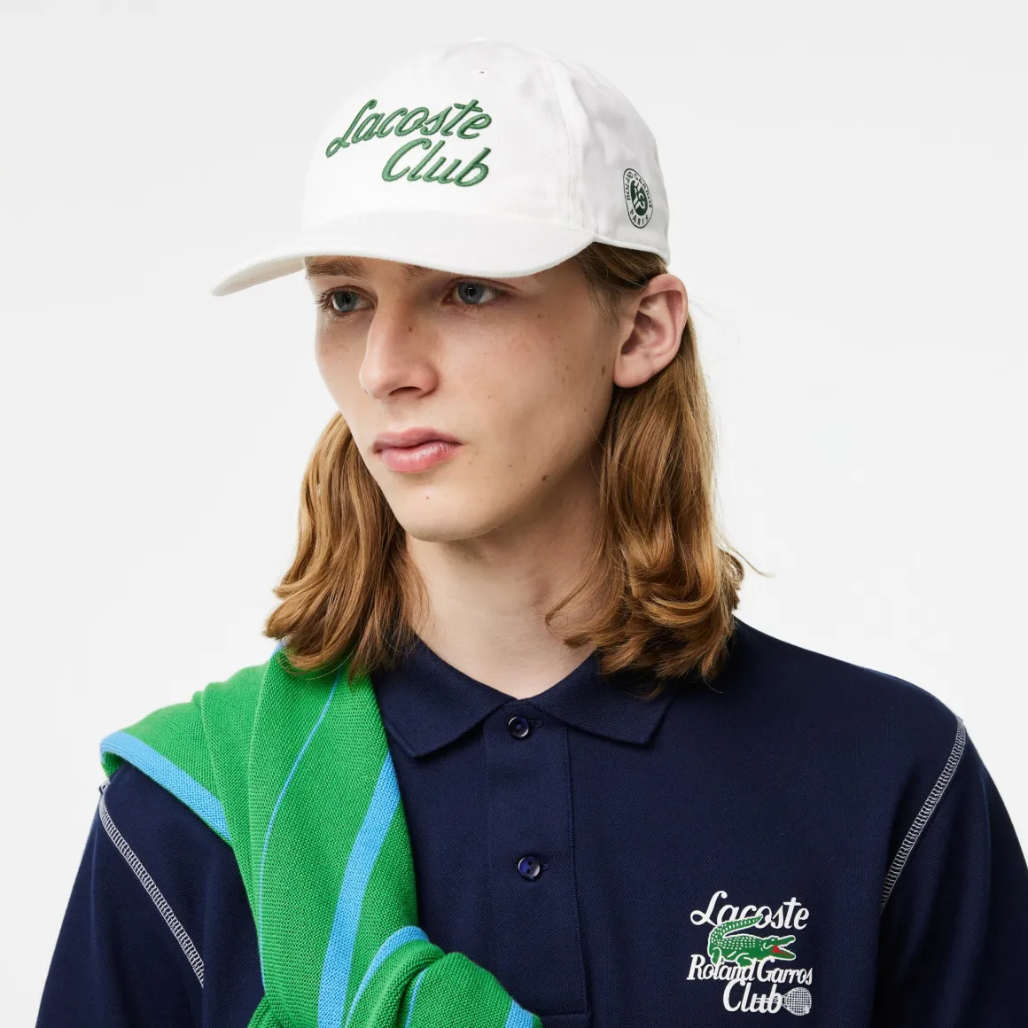 Roland-Garros Casquettes & Chapeaux | Casquettes & Chapeaux-Casquette homme Lacoste pour Roland Garros - Blanc