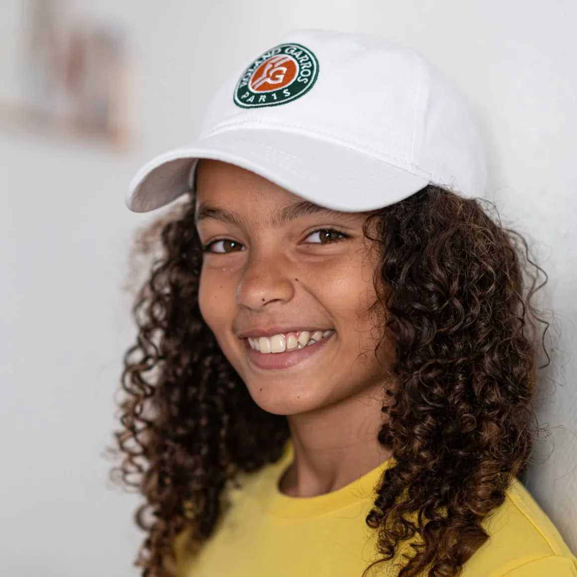 Roland-Garros Casquettes & Chapeaux | Accessoires-Casquette logo brodé enfant - blanc