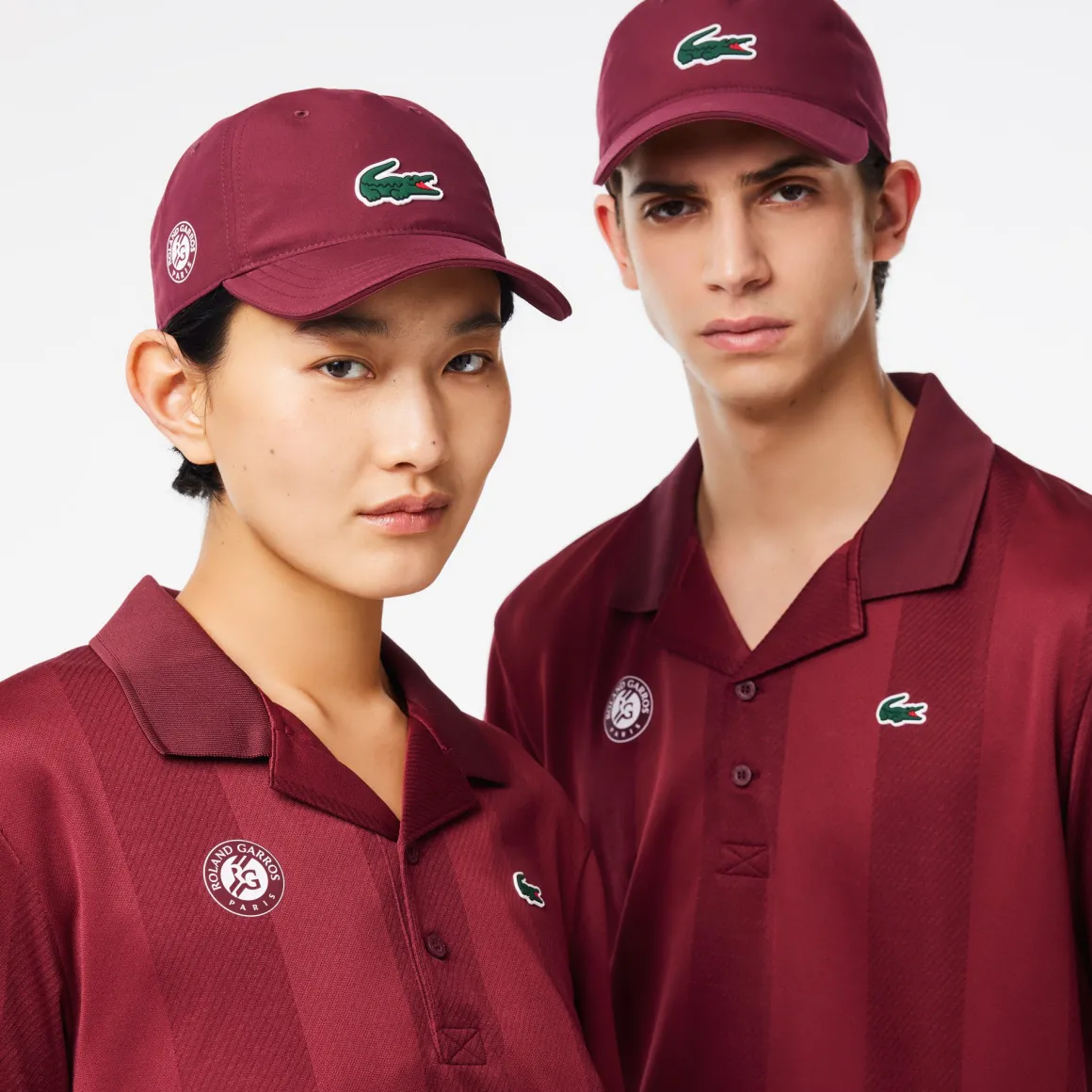 Roland-Garros Casquettes & Chapeaux | Casquettes & Chapeaux-Casquette Performance unisexe Lacoste x - Bordeaux