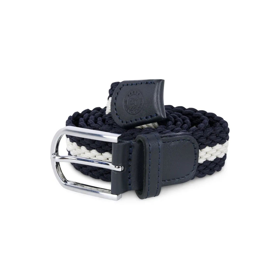 Roland-Garros Ceintures | Ceintures-Ceinture tressée - Marine