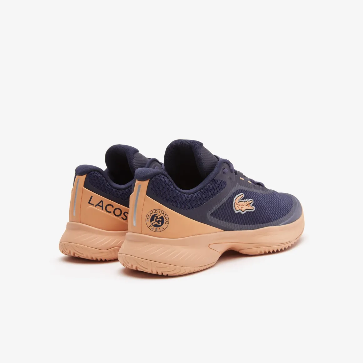 Roland-Garros Tenues De Ramasseurs De Balles | Chaussures & Chaussettes-Chaussures de tennis Femme Tech Point Lacoste pour Roland Garros - Marine