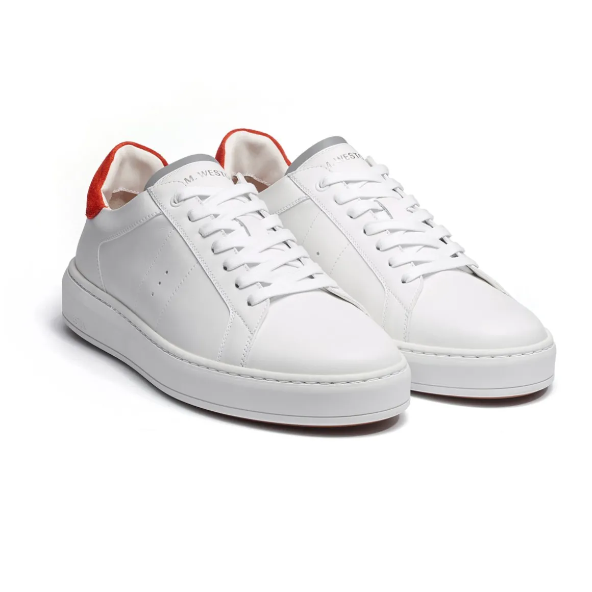 Roland-Garros Chaussures & Chaussettes | Chaussures & Chaussettes-Chaussures mixte On Time J.M. Weston x - Blanc