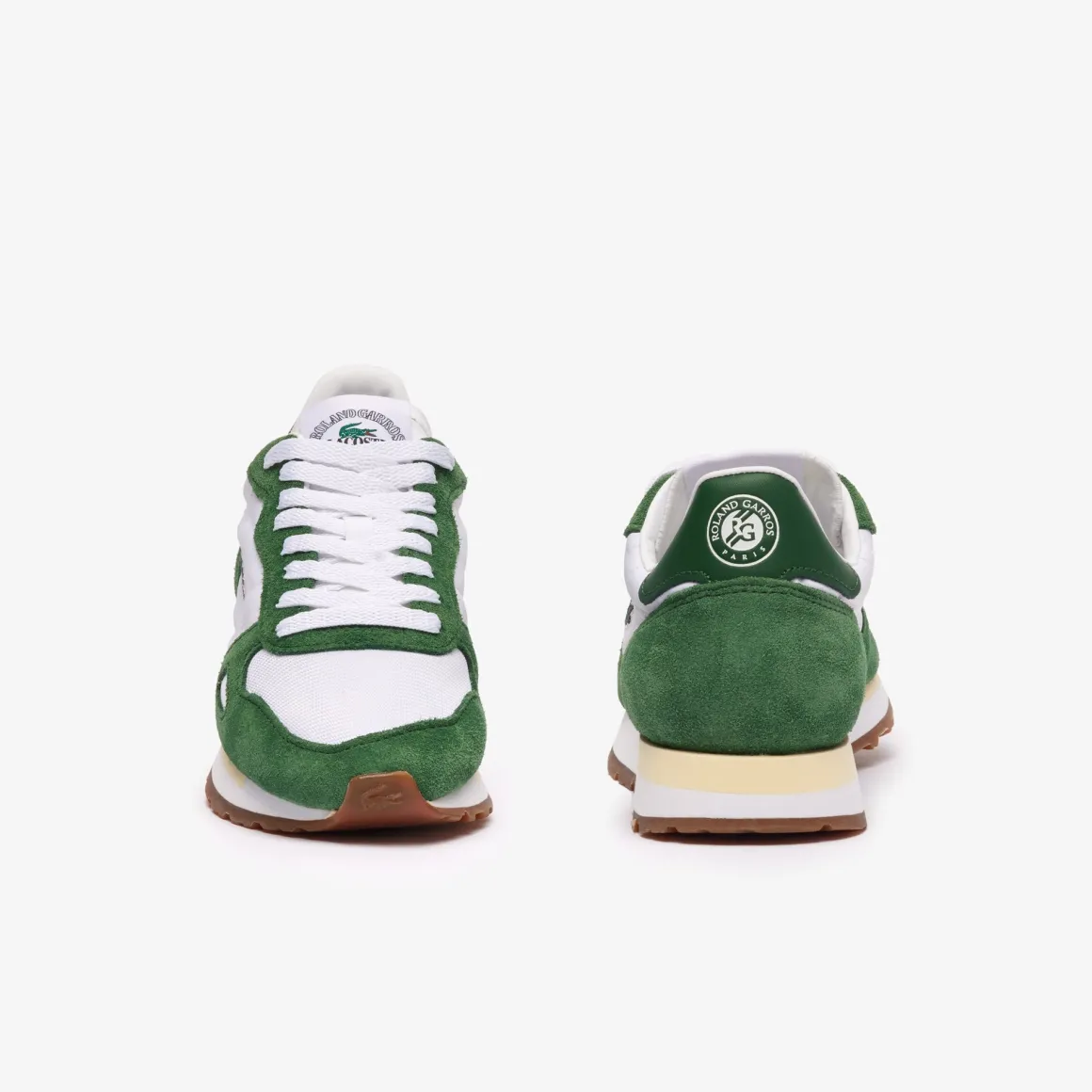 Roland-Garros Chaussures & Chaussettes | Chaussures & Chaussettes-Chaussures Partner 70s Femme Lacoste x Roland Garros - Blanc et Vert
