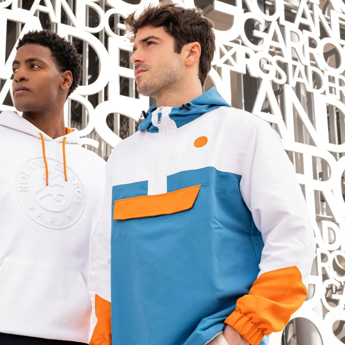 Roland-Garros Vestes-Coupe-Vent Pop Energy homme - Multicolore