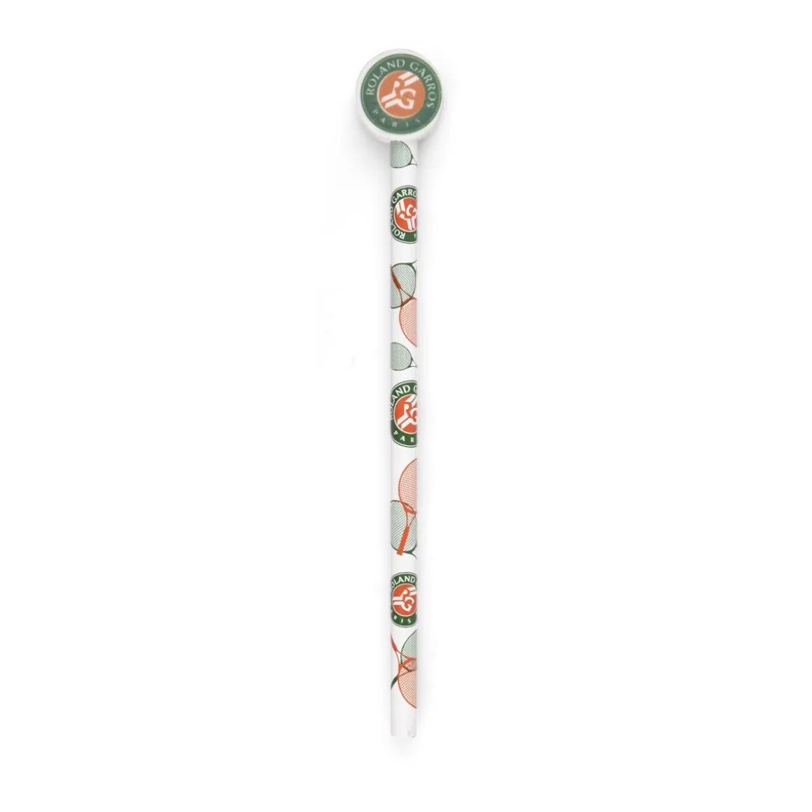 Roland-Garros Papeterie | Accessoires-Crayon à papier gomme logo - Multicolore