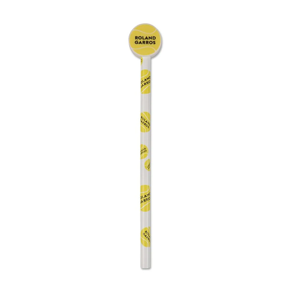 Roland-Garros Papeterie | Accessoires-Crayon à papier gomme balle de tennis - Jaune