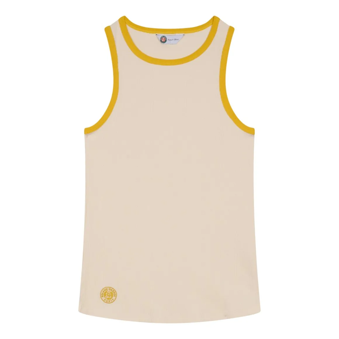 Roland-Garros T Shirts & Débardeurs-Débardeur Heritage femme - Ecru