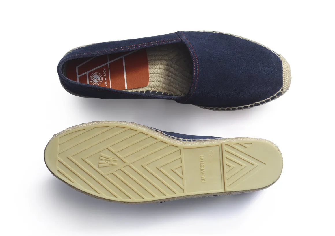 Roland-Garros Chaussures | Chaussures & Chaussettes-Espadrilles Wait & Sea Homme J.M. Weston x - Marine