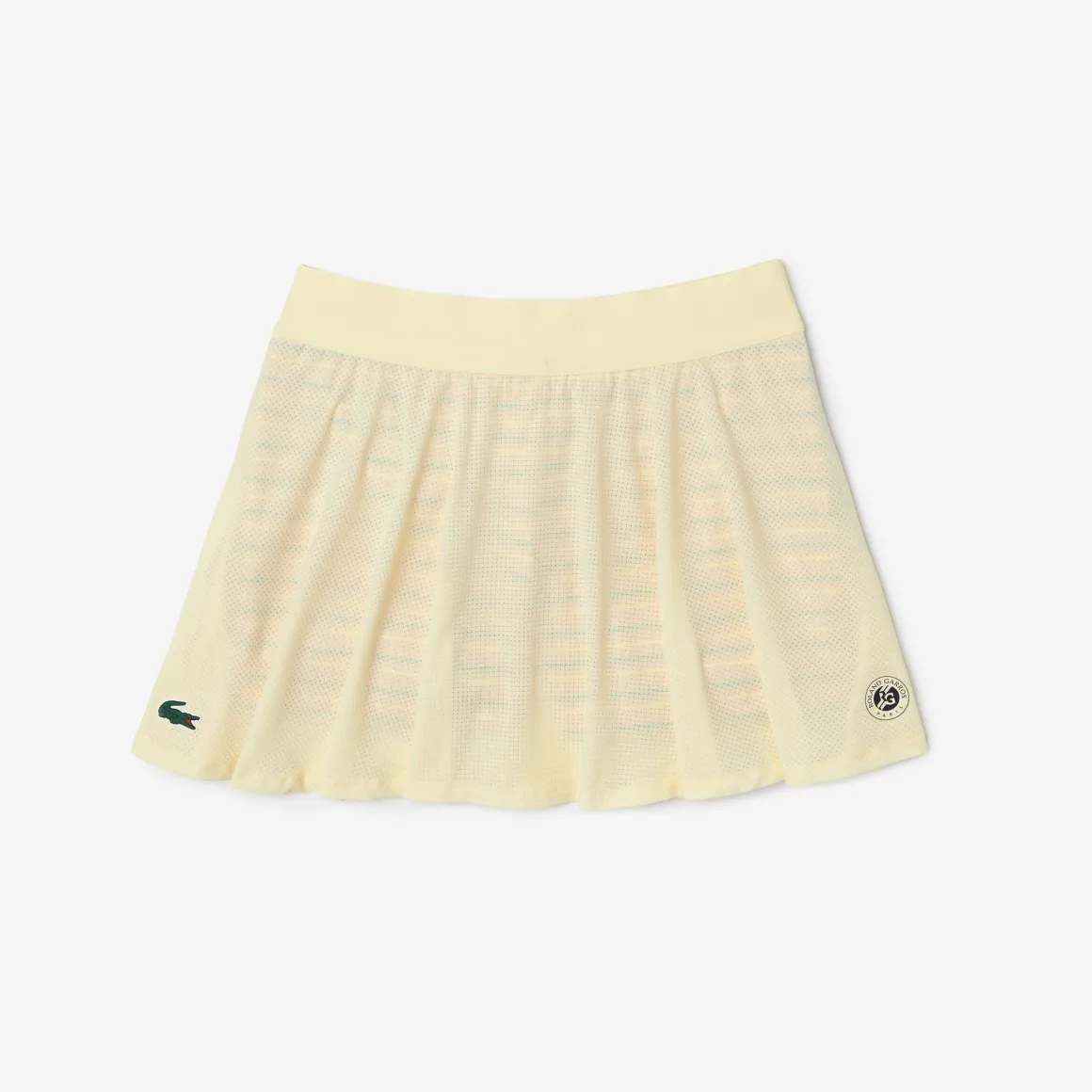 jupe_femme_performance_lacoste_x_rolandgarros__jaune_6.webp Roland-Garros Tenue De Tennis Femmes | Tenues De Tennis Femmes-Jupe femme performance Lacoste x - Jaune