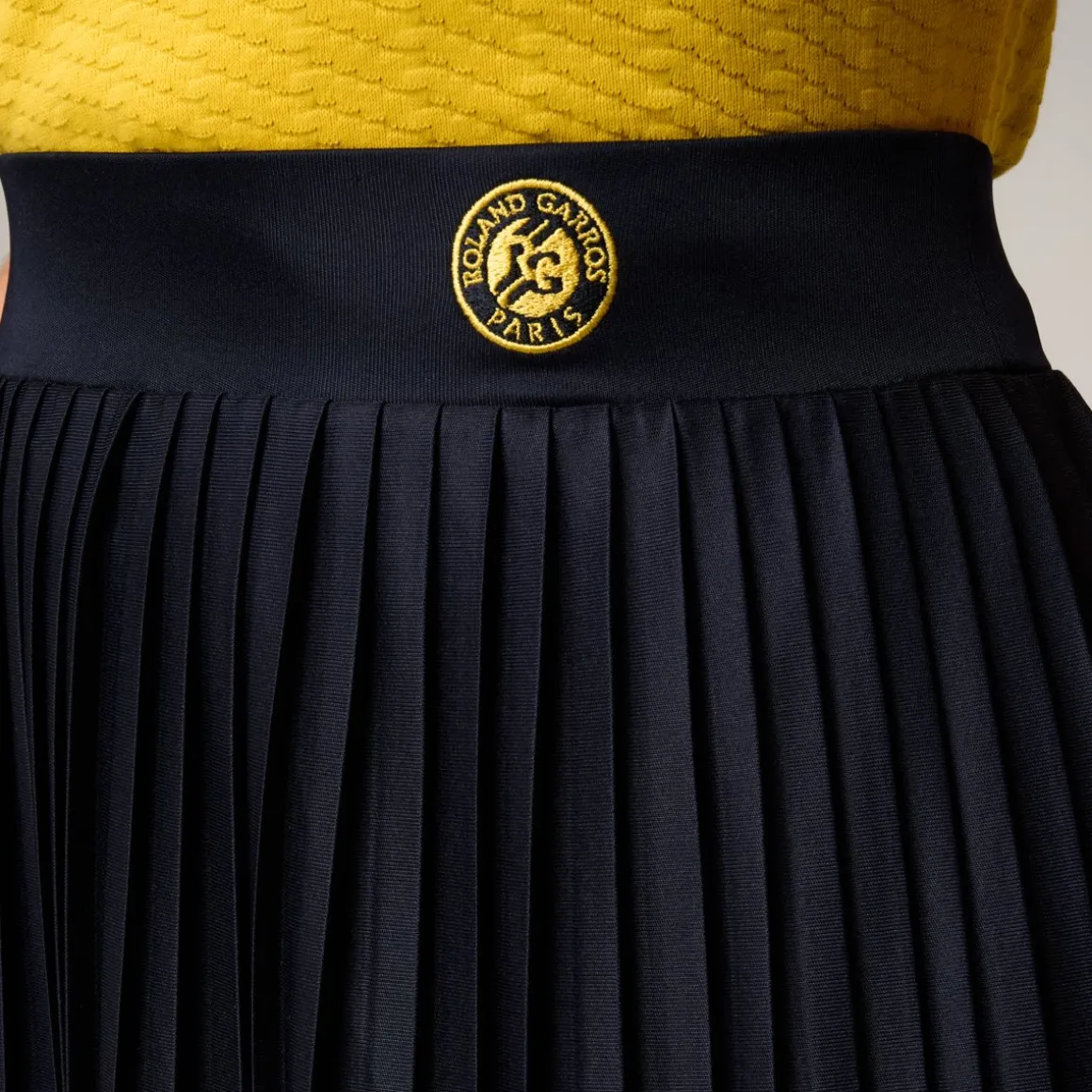 Roland-Garros Jupes, Robes & Pantalons-Jupe plissée Heritage femme - Marine