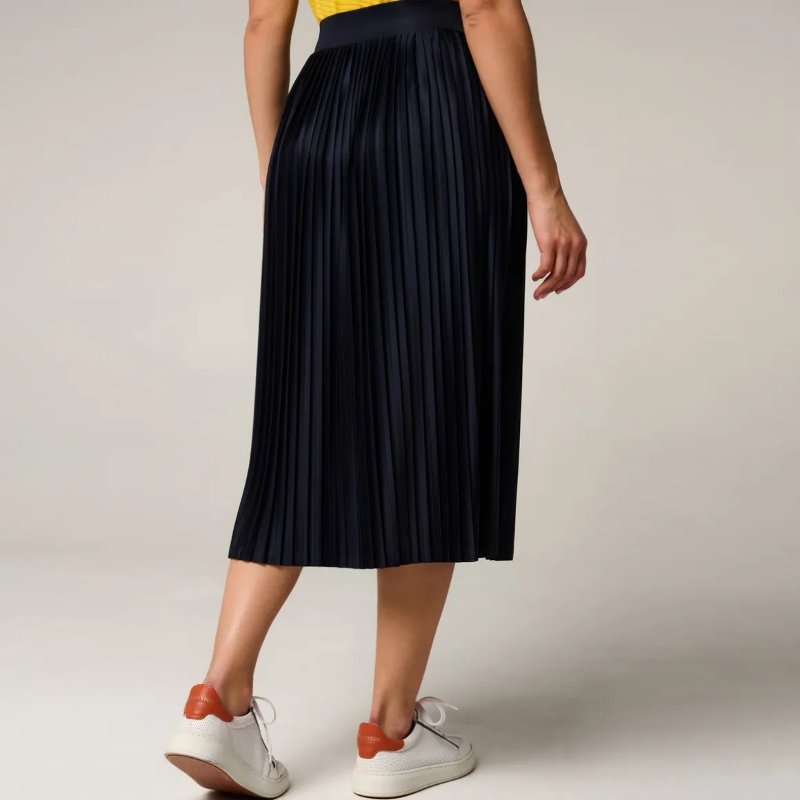 Roland-Garros Jupes, Robes & Pantalons-Jupe plissée Heritage femme - Marine