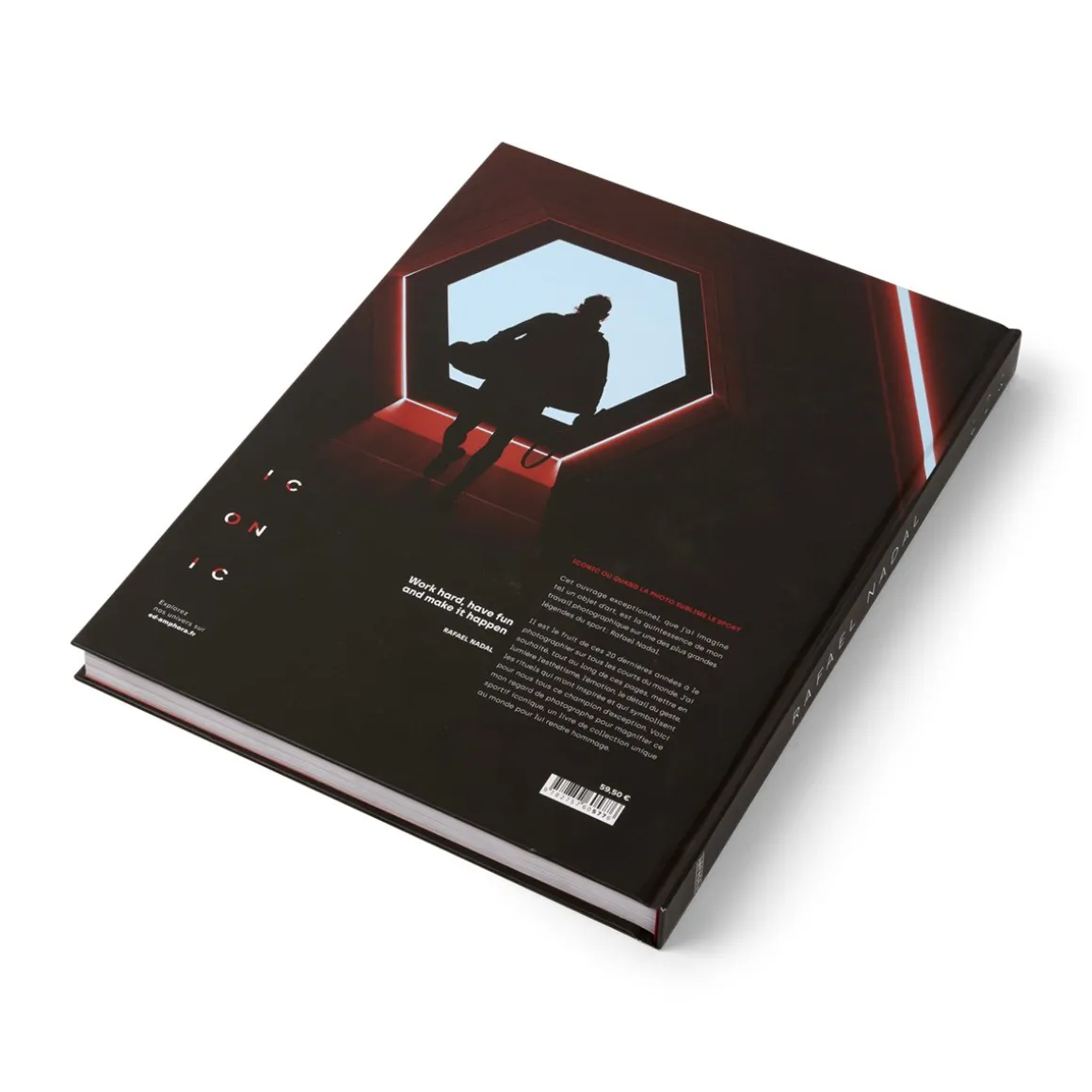 livre_iconic_rafael_nadal_1.webp Roland-Garros Papeterie-Livre Iconic Rafael Nadal