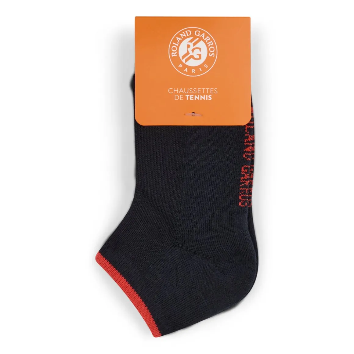 Roland-Garros Chaussures & Chaussettes | Chaussures & Chaussettes-Lot 2 paires de chaussettes basses - Marine