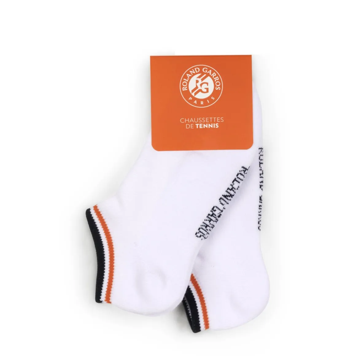 Roland-Garros Chaussures & Chaussettes | Chaussures & Chaussettes-Lot 2 paires de chaussettes basses - Multicolore