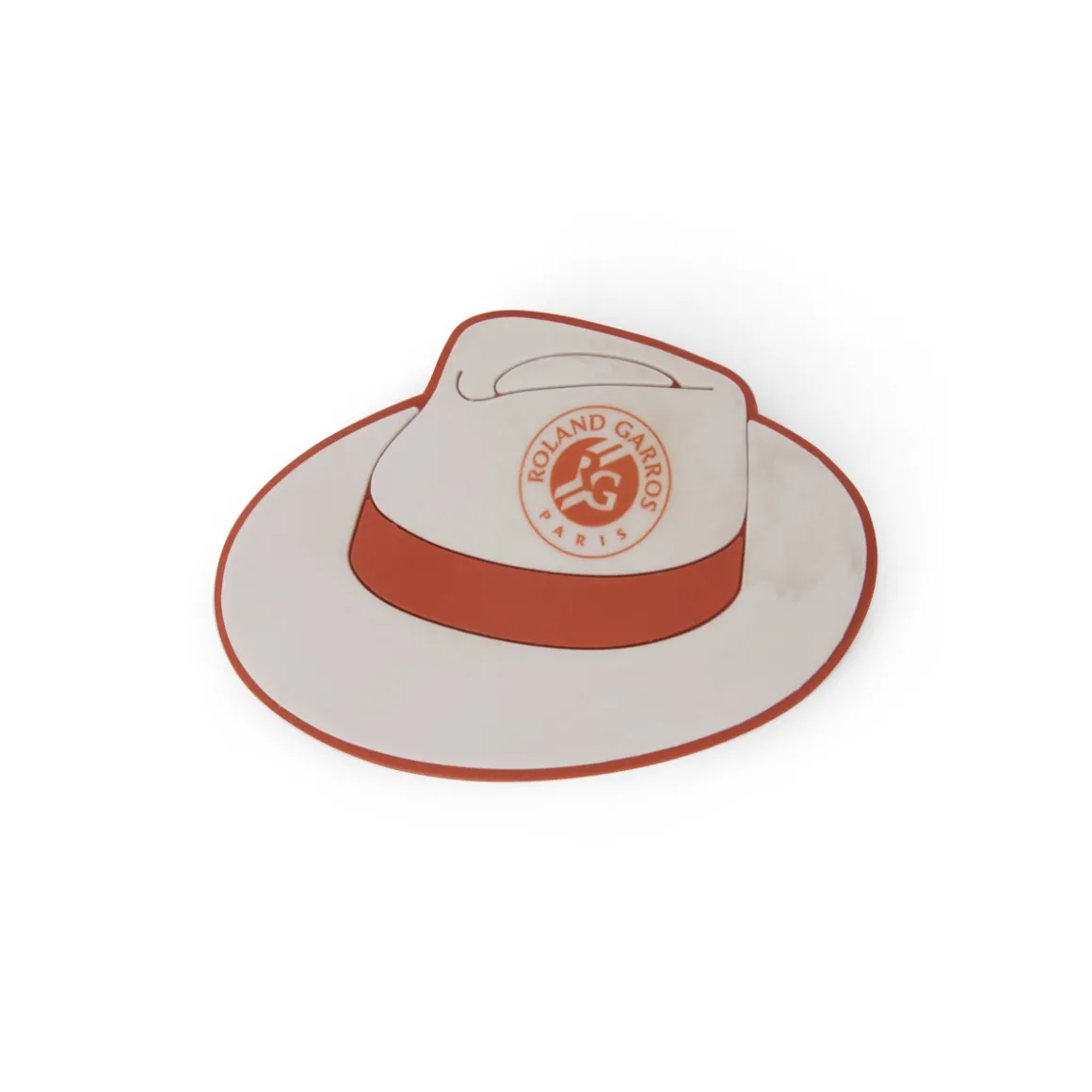 Roland-Garros Porte Clés & Magnets-Magnet Panama - Blanc