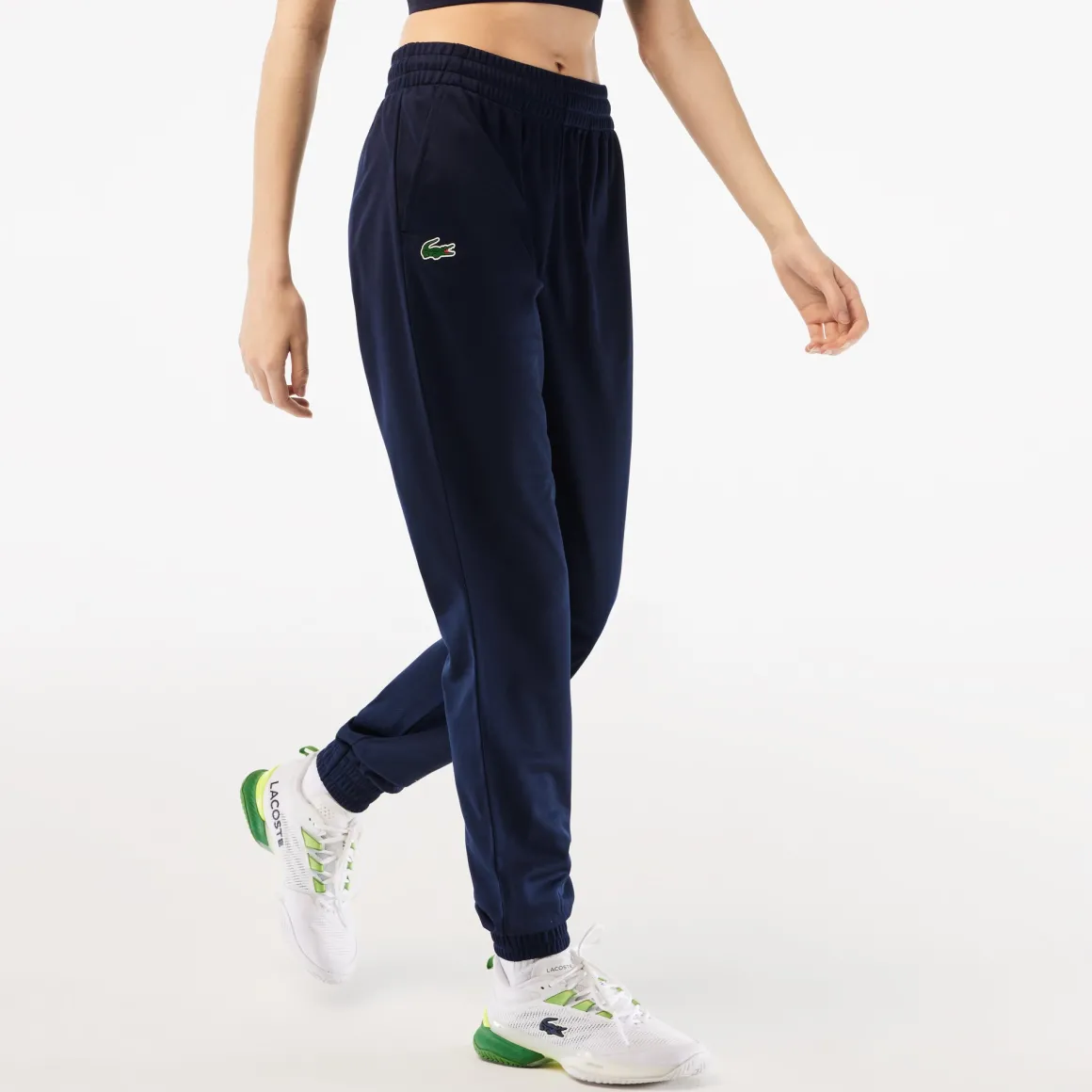 pantalon_femme_ramasseuse_de_balles_lacoste_x_rolandgarros__marine_2.webp Roland-Garros Tenues De Ramasseurs De Balles | Tenue De Tennis Femmes-Pantalon femme ramasseuse de balles Lacoste x - Marine