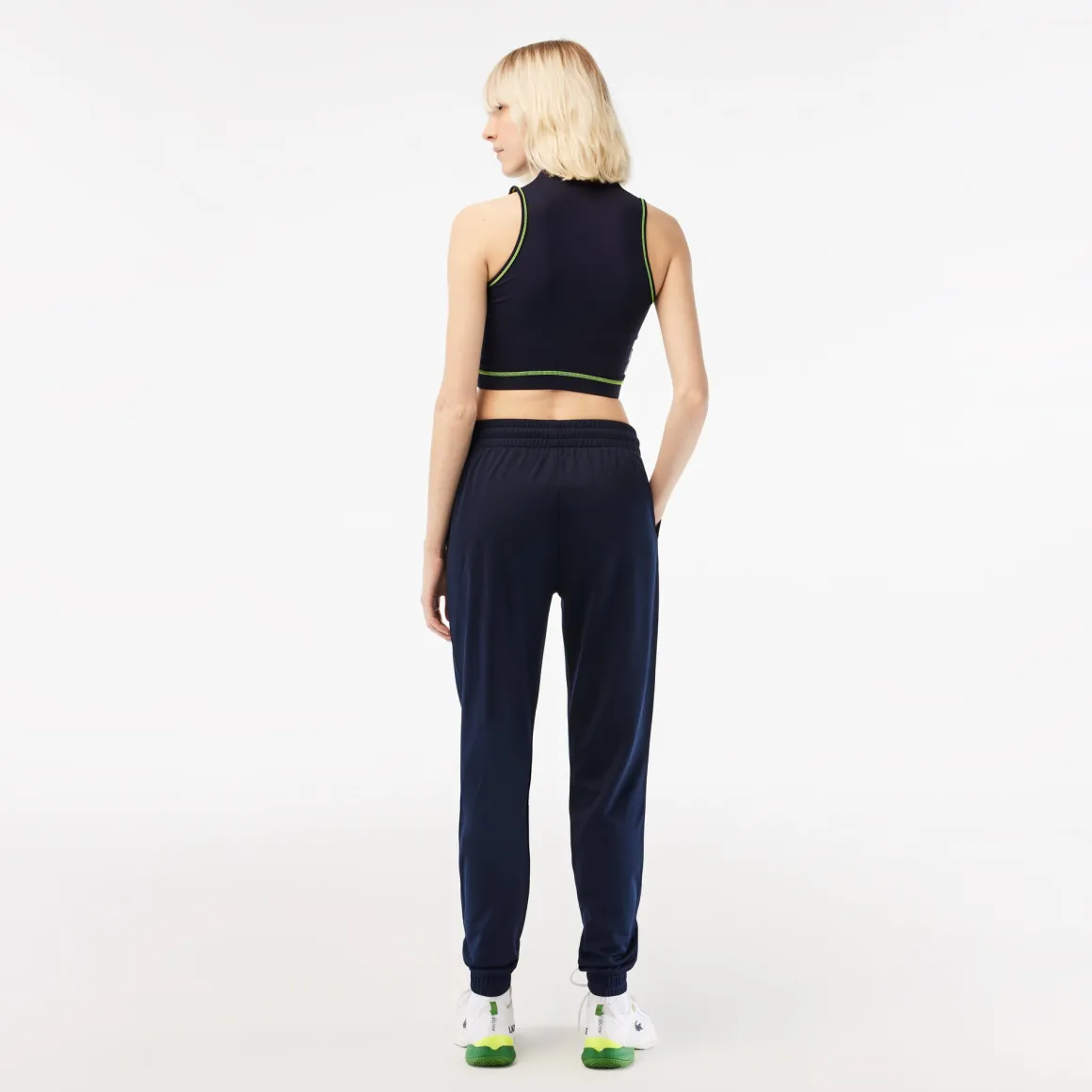 pantalon_femme_ramasseuse_de_balles_lacoste_x_rolandgarros__marine_3.webp Roland-Garros Tenues De Ramasseurs De Balles | Tenue De Tennis Femmes-Pantalon femme ramasseuse de balles Lacoste x - Marine