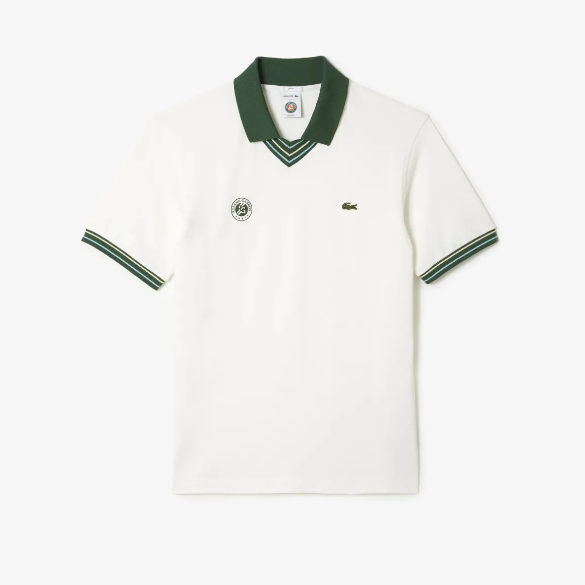 Roland-Garros Polos & Chemises | Polos-Polo arbitre unisexe Lacoste x - Beige