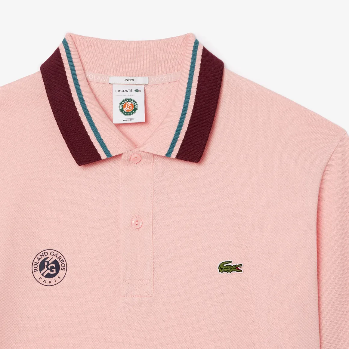 polo_arbitre_unisexe_sport_dition_roland_garros_5.webp Roland-Garros Tenue De Tennis Femmes | Tenues De Tennis Femmes-Polo arbitre unisexe Sport édition Roland Garros