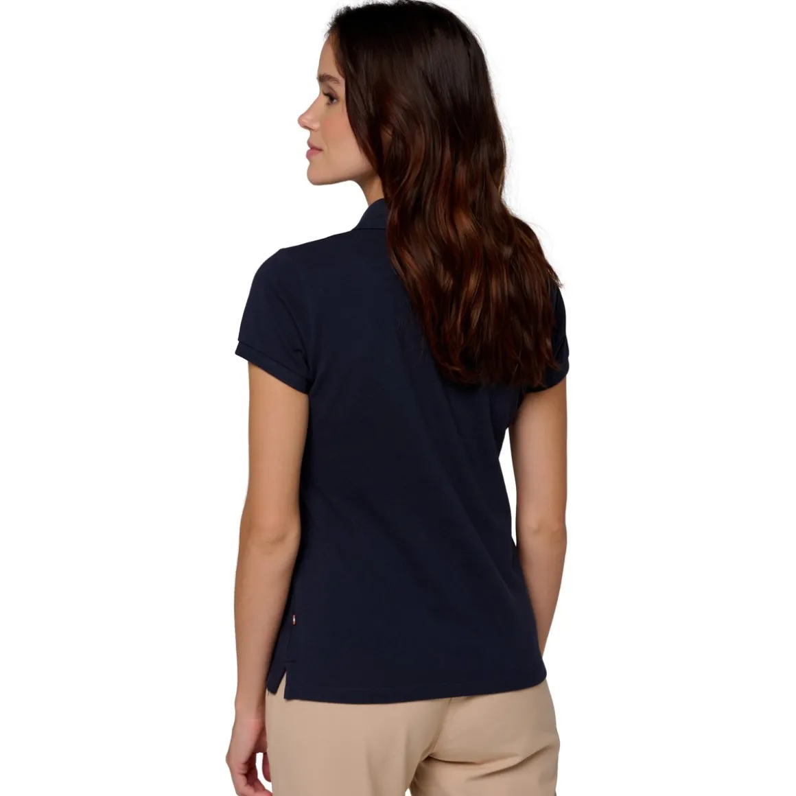 polo_basique_femme__marine_2.webp Roland-Garros Polos & Chemises-Polo Basique Femme - Marine