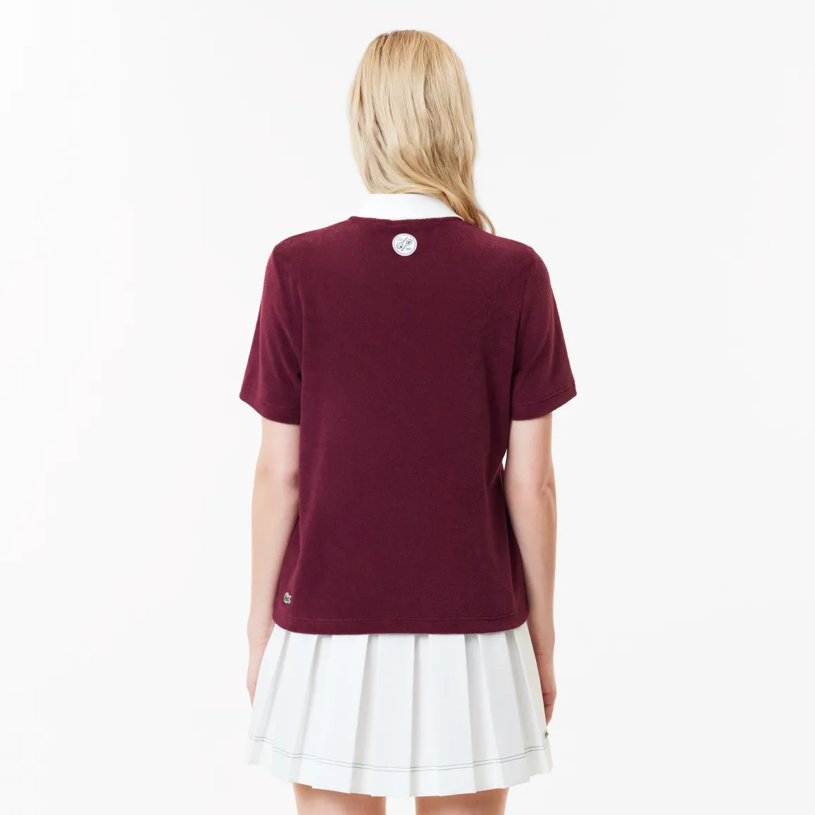 polo_club_dition_lacoste_x_rolandgarros__bordeaux_3.webp Roland-Garros Polos & Chemises-Polo Club Édition Lacoste x - Bordeaux