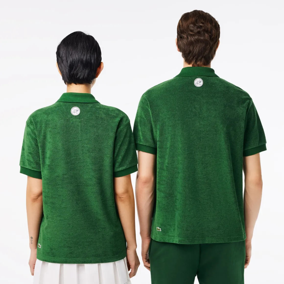 polo_en_maille_ponge_homme_dition_lacoste_x_rolandgarros__vert_3.webp Roland-Garros Polos-Polo en maille éponge homme Édition Lacoste x - Vert