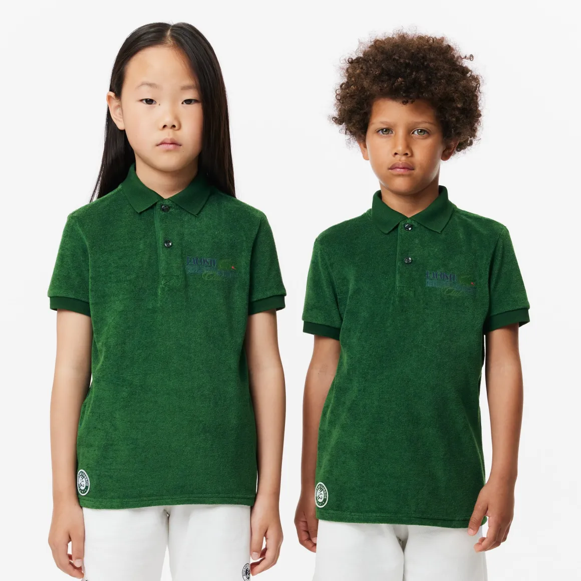 Roland-Garros Hauts | Hauts-Polo en éponge enfant Sport Édition Roland Garros