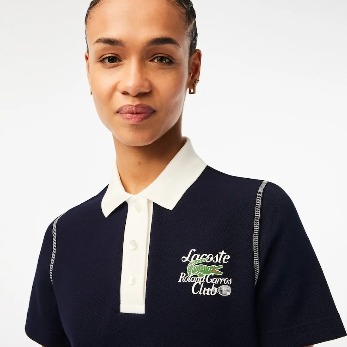 Roland-Garros Polos & Chemises-Polo femme Lacoste pour Roland Garros - Bleu