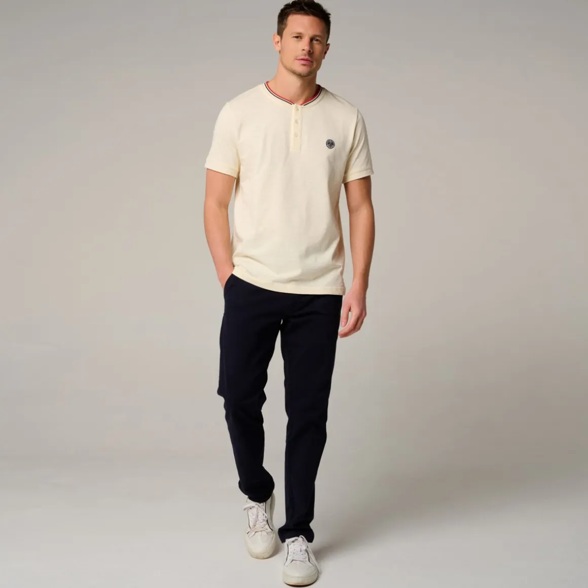 polo_heritage_col_mao_homme_rolandgarros__ecru_2.webp Roland-Garros Polos-Polo Heritage col mao homme - Ecru