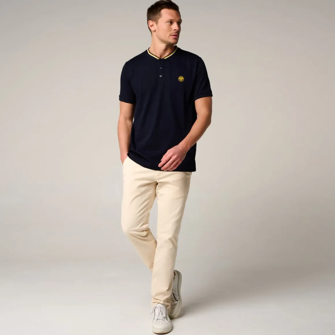polo_heritage_col_mao_homme_rolandgarros__marine_2.webp Roland-Garros Polos-Polo Heritage col mao homme - Marine