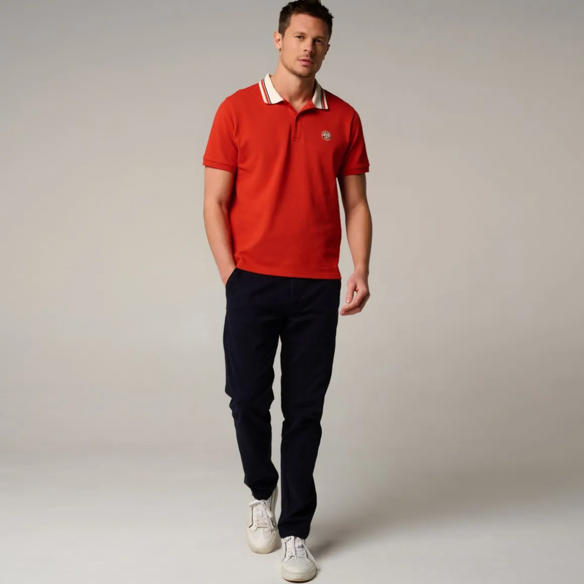 polo_heritage_homme_rolandgarros__terre_battue_3.webp Roland-Garros Polos-Polo Heritage homme - Terre Battue