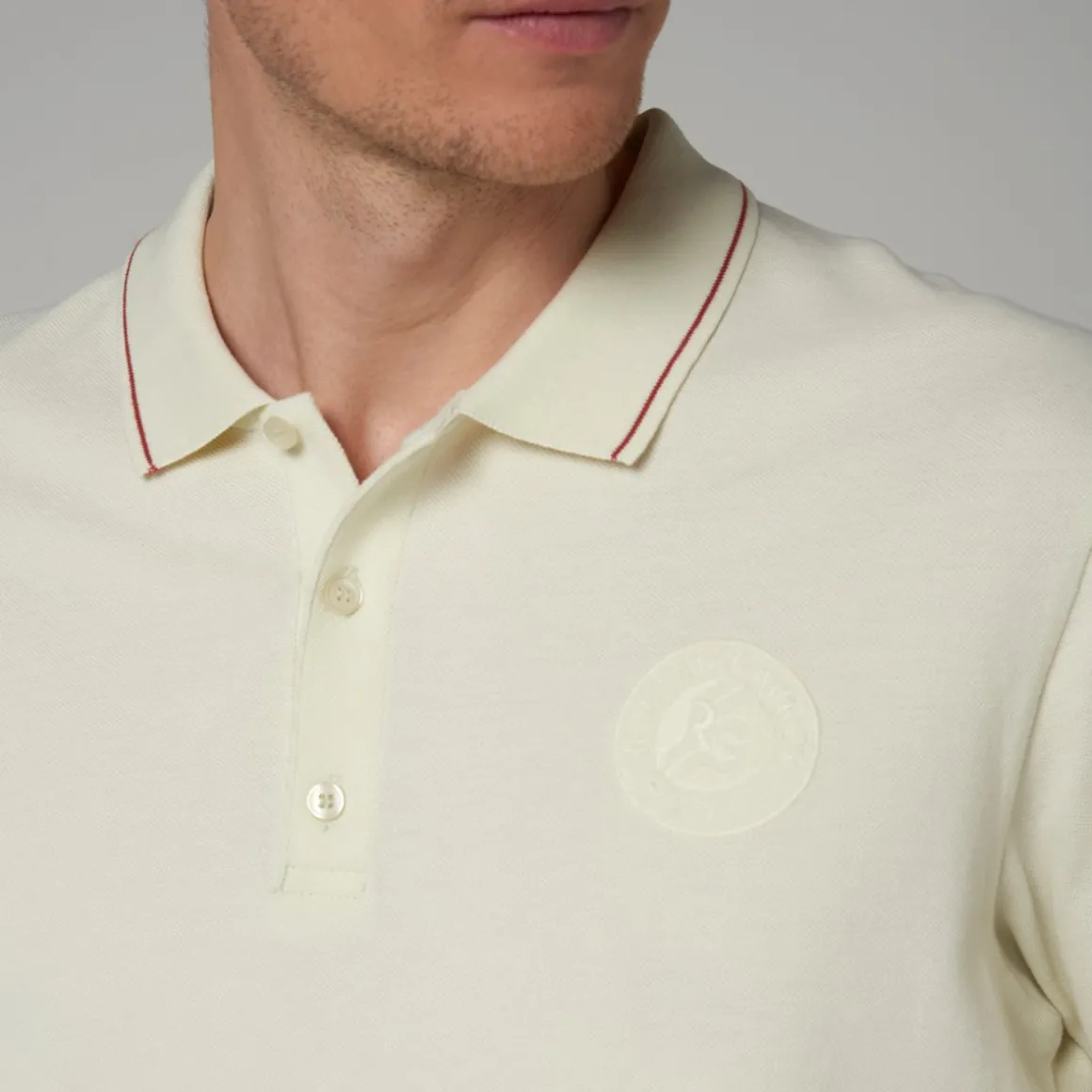 polo_homme_galeries_lafayette_pour_rolandgarros___beige_3.webp Roland-Garros Polos-Polo homme Galeries Lafayette pour - Beige