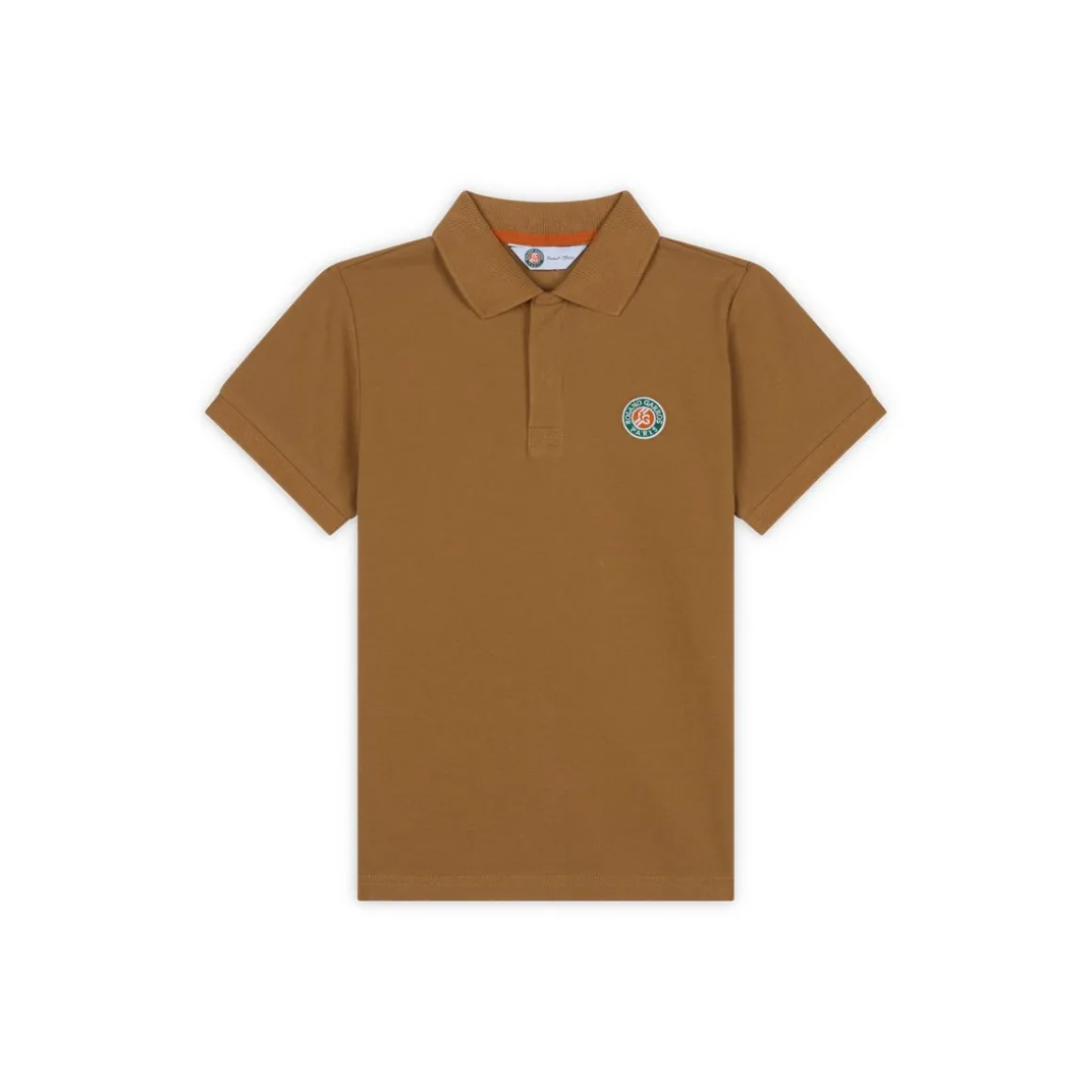 Roland-Garros Hauts-Polo islande garçon - Ecru