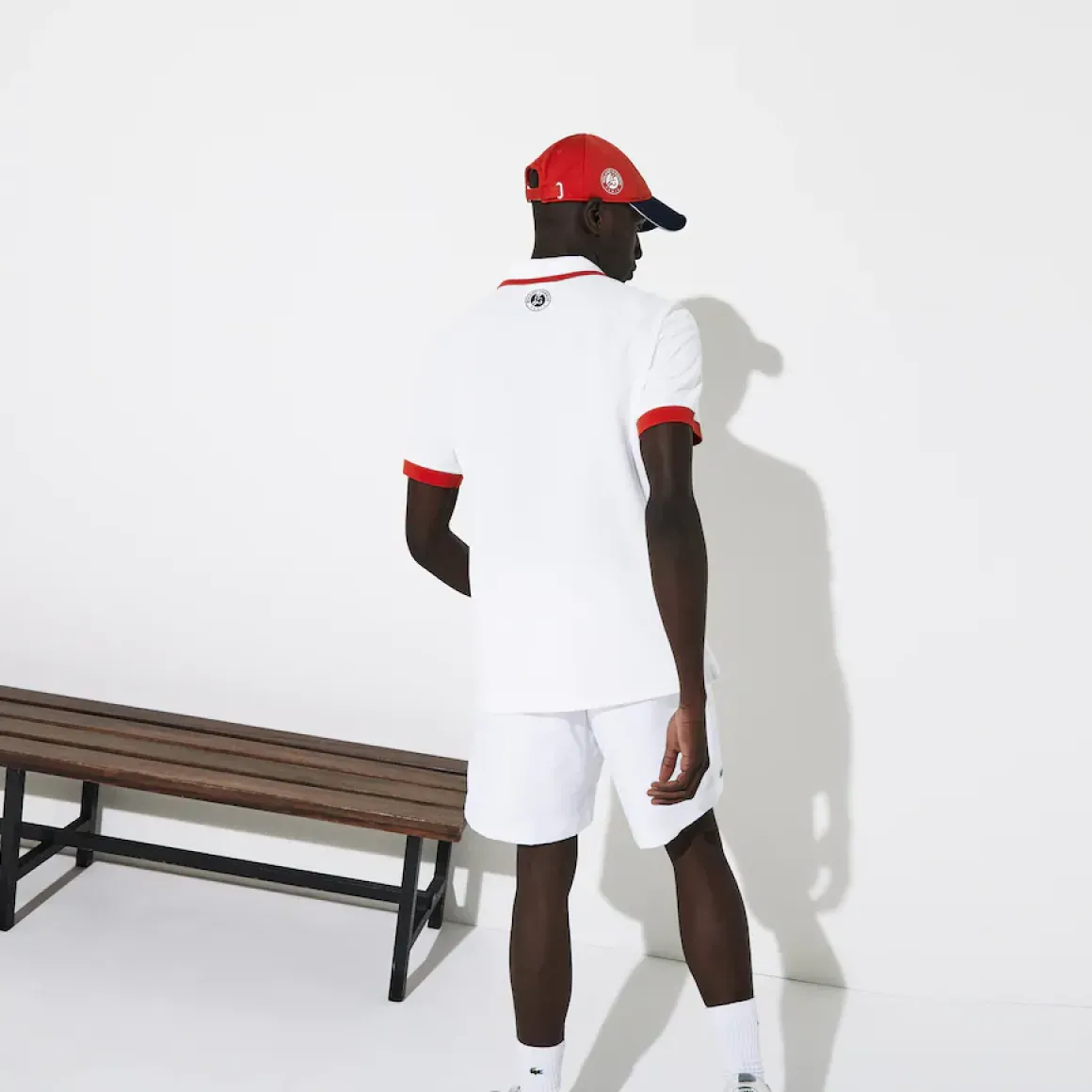 polo_lacoste_x_rolandgarros_en_coton__motif_vgtal__blanc_2.webp Roland-Garros Polos-Polo Lacoste x en coton à motif végétal - Blanc