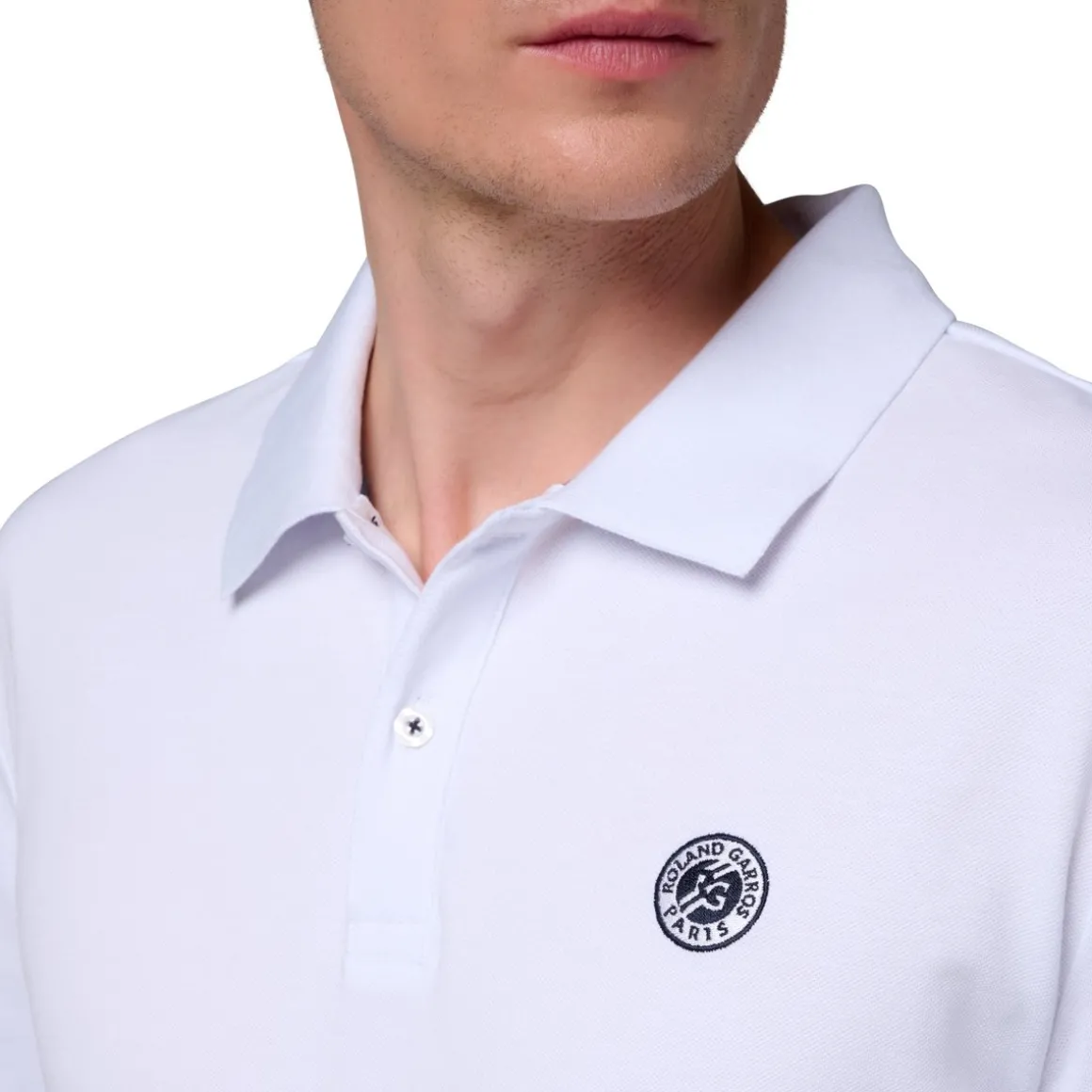 polo_manches_longues_homme_rolandgarros__blanc_2.webp Roland-Garros Polos-Polo manches longues Homme - Blanc