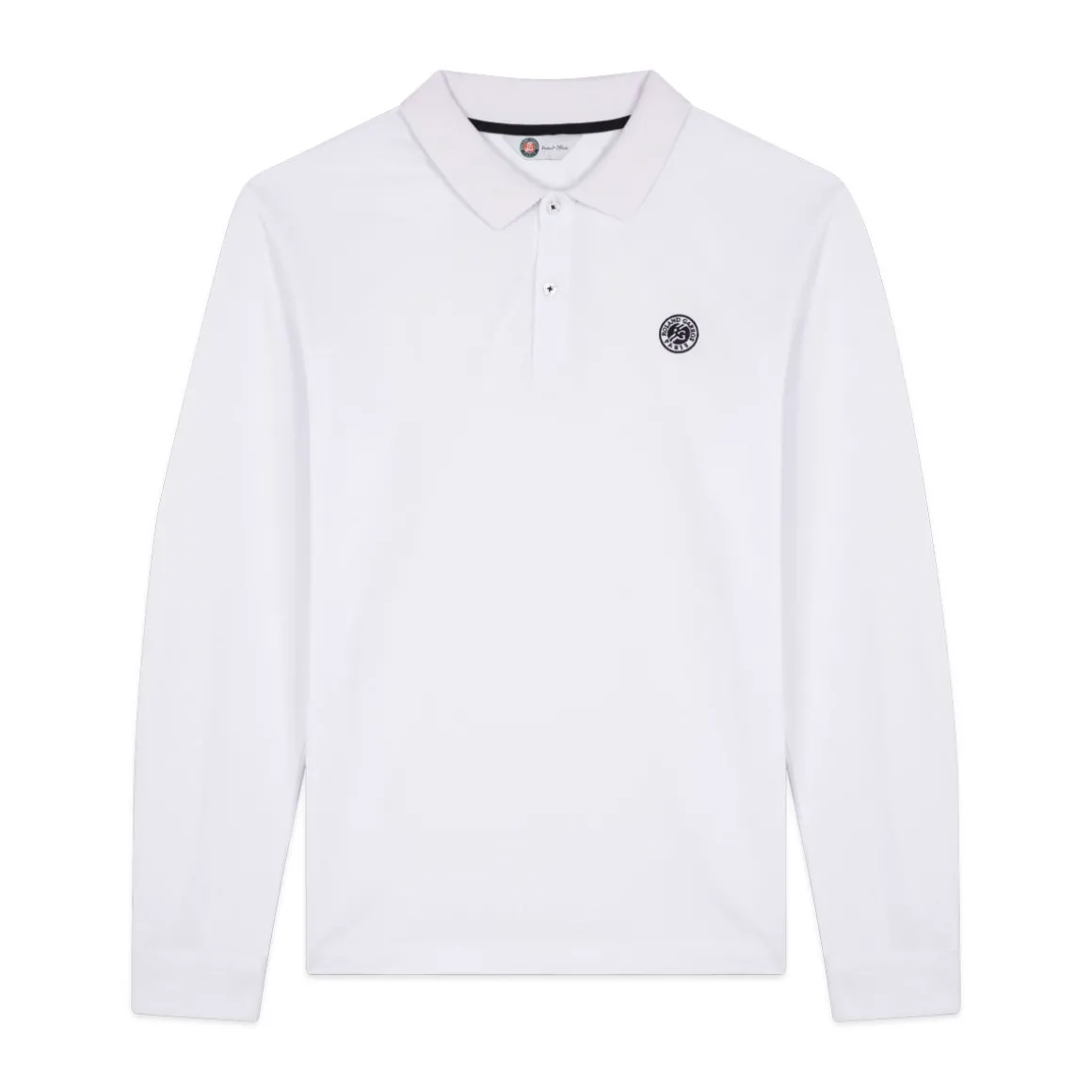 polo_manches_longues_homme_rolandgarros__blanc_3.webp Roland-Garros Polos-Polo manches longues Homme - Blanc