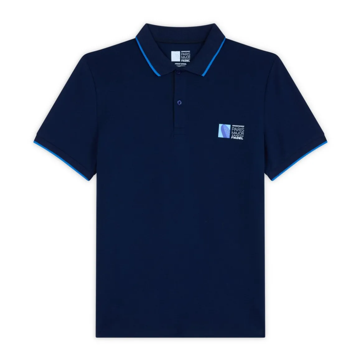 Roland-Garros Polos & Chemises | Polos-Polo Paris Padel Major 2024 unisexe - Marine