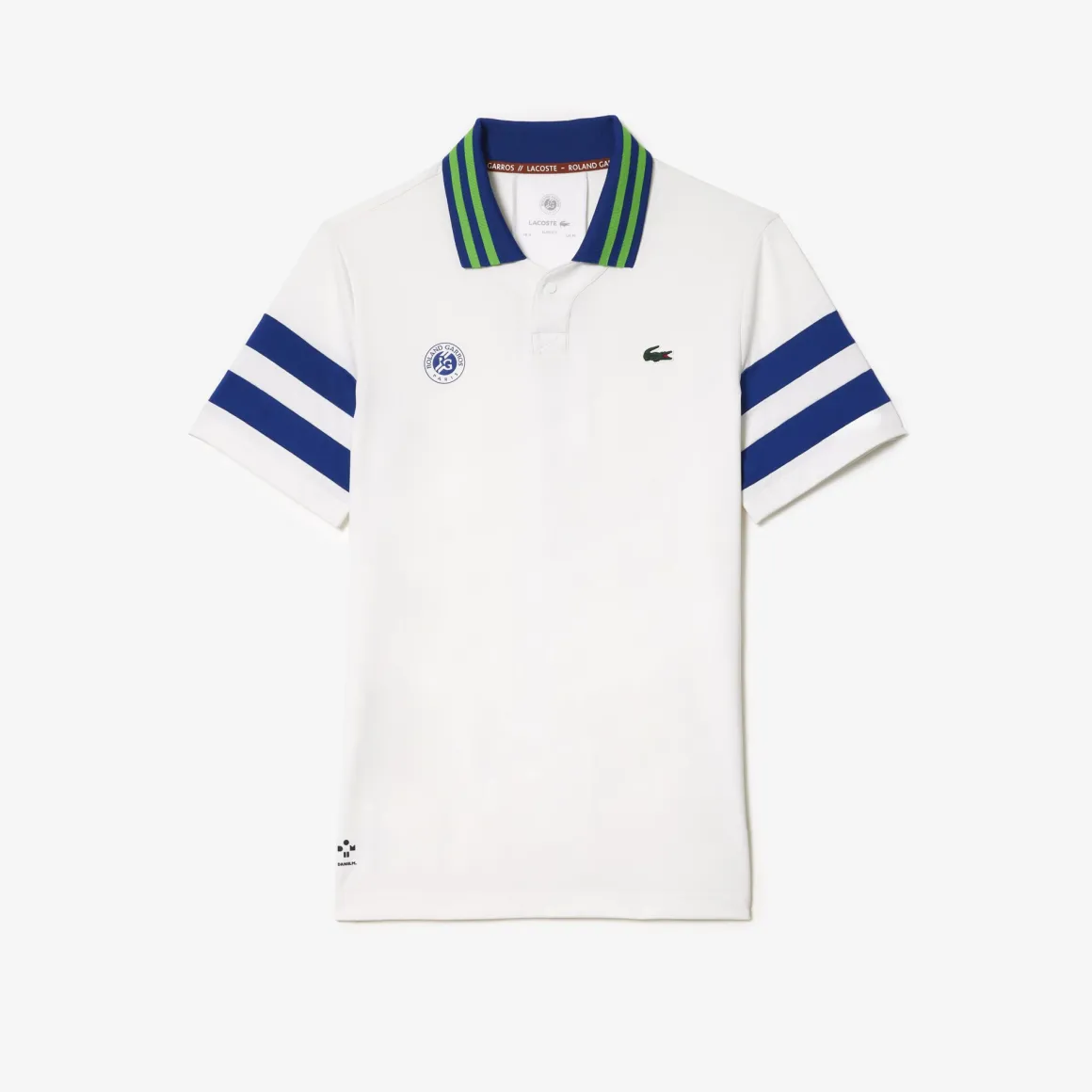 polo_performance_medvedev_homme_lacoste_x_rolandgarros__blanc_3.webp Roland-Garros Tenues De Tennis Hommes | Tenues De Tennis Hommes-Polo Performance Medvedev homme Lacoste x - Blanc