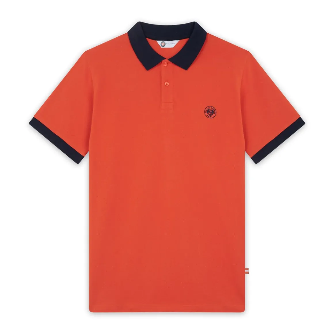 polo_piqu_homme_rolandgarros__terre_battue_4.webp Roland-Garros Polos-Polo Piqué Homme - Terre battue