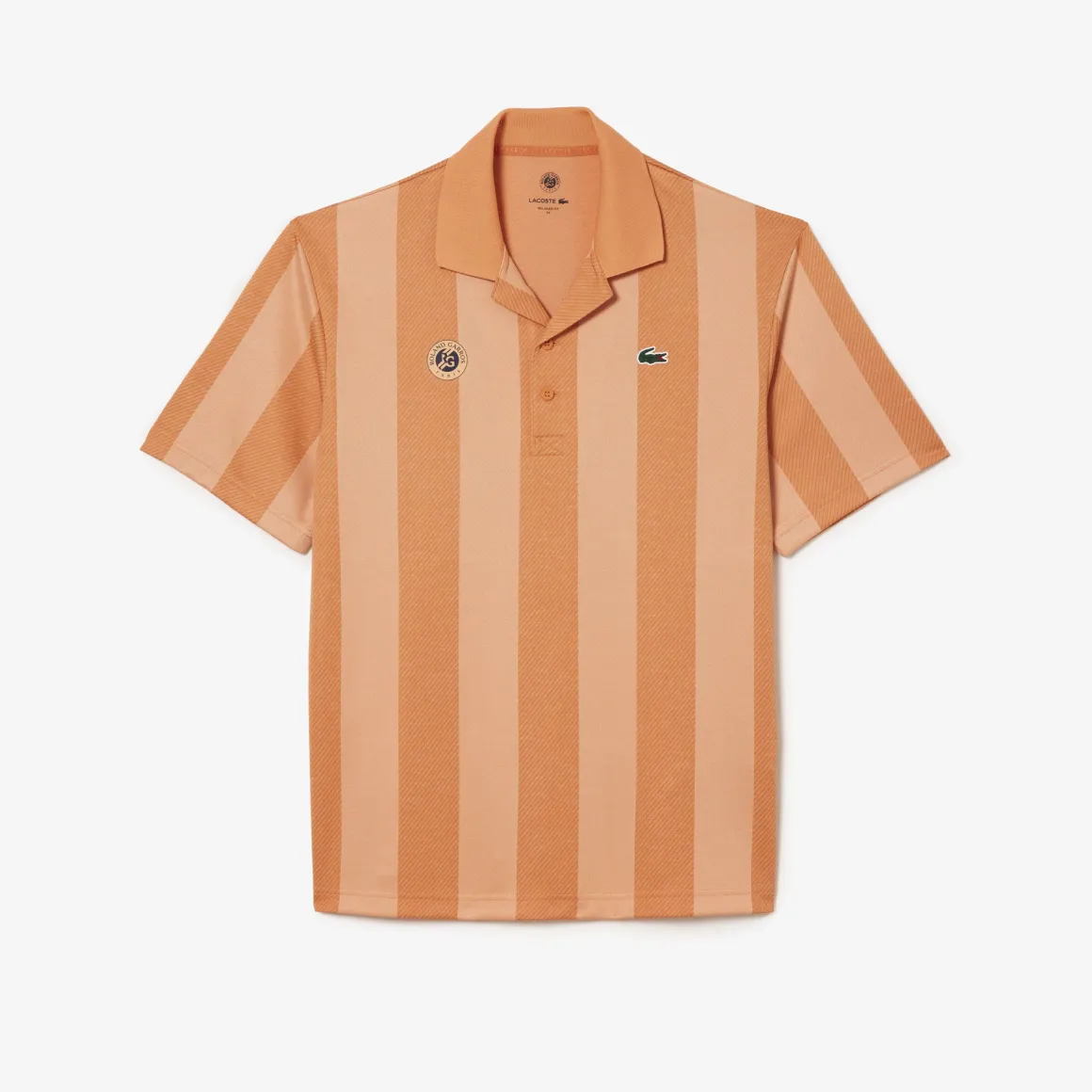 polo_ramasseur_unisexe_lacoste_x_rolandgarros__orange_4.webp Roland-Garros Tenues De Ramasseurs De Balles | Polos & Chemises-Polo Ramasseur unisexe Lacoste x - Orange
