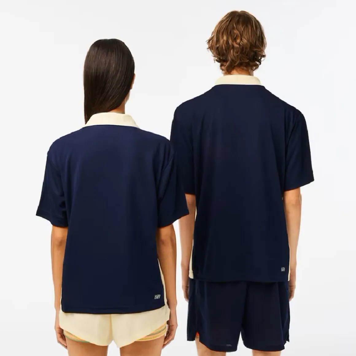 polo_unisexe_ramasseur_de_balles_lacoste_sport_pour_roland_garros__marine_4.webp Roland-Garros Tenues De Ramasseurs De Balles | Polos & Chemises-Polo unisexe Ramasseur de balles Lacoste Sport pour Roland Garros - Marine